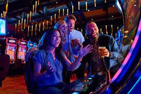 Teal glass 64 bit platform sections connecting sports and casino entertainment